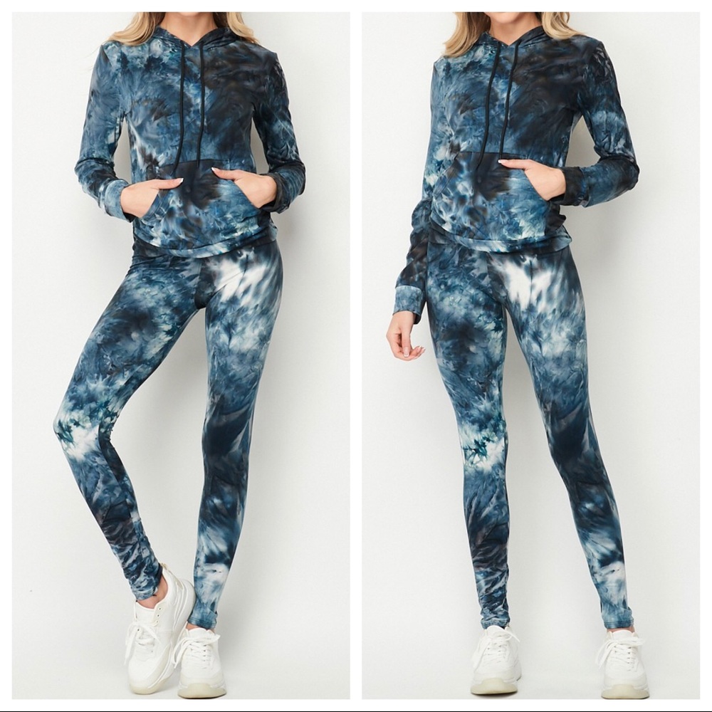 2 Piece Tie Dye Hoodie and pants set - Picture 4 of 4